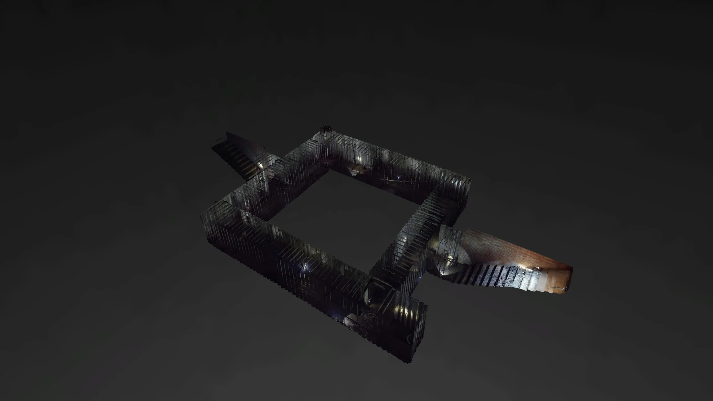 3D model OVERVIEW OF THE QUEENS ROAD Shelter