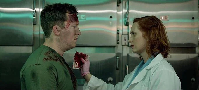 Jacob and Diana Porter in the short film Irreparable (2019).