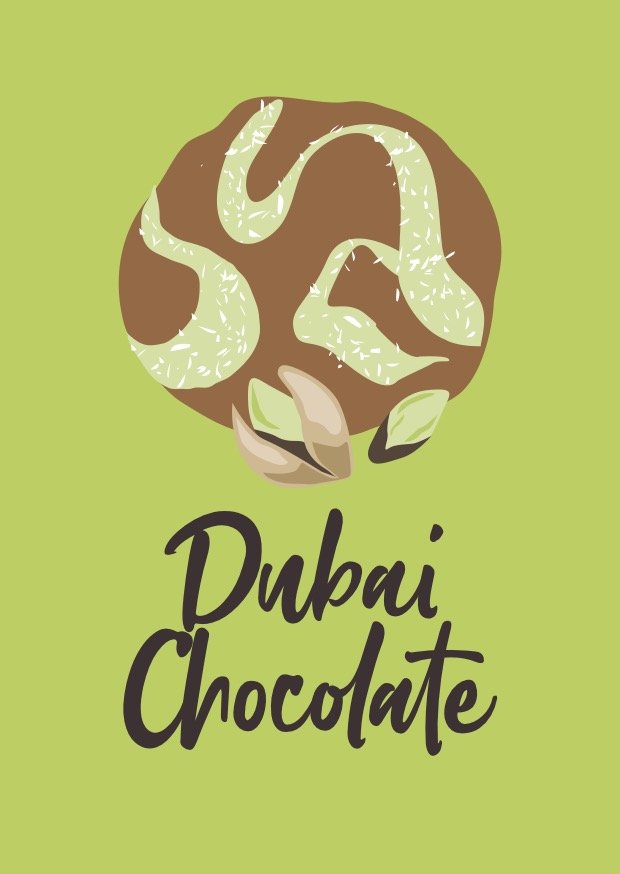 Dubai Chocolate Ice Cream 630g (700ml)
