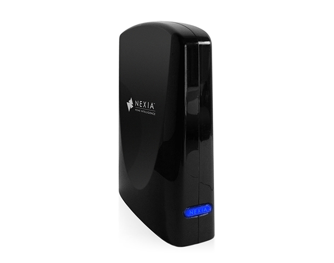 Nexia Bridge The hub of your system and lets you manage your home through your online Nexia account and mobile apps Connects to your router to allow you to control your home through a securely encrypted broadband Internet connection Communicates wirelessly with many other Nexia-compatible Z-Wave products from leading brands giving you complete control over your home, whether you’re at home or away