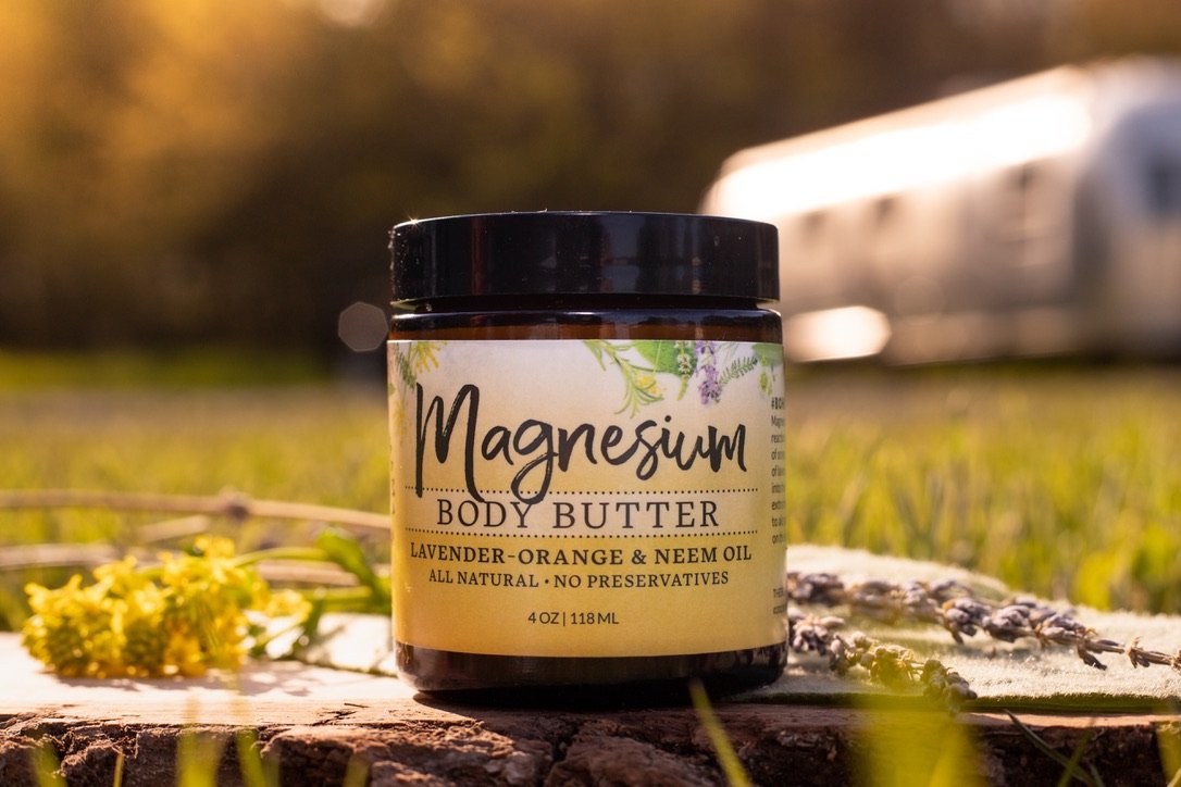Magnesium Body Butter / Lavender & Sweet Orange