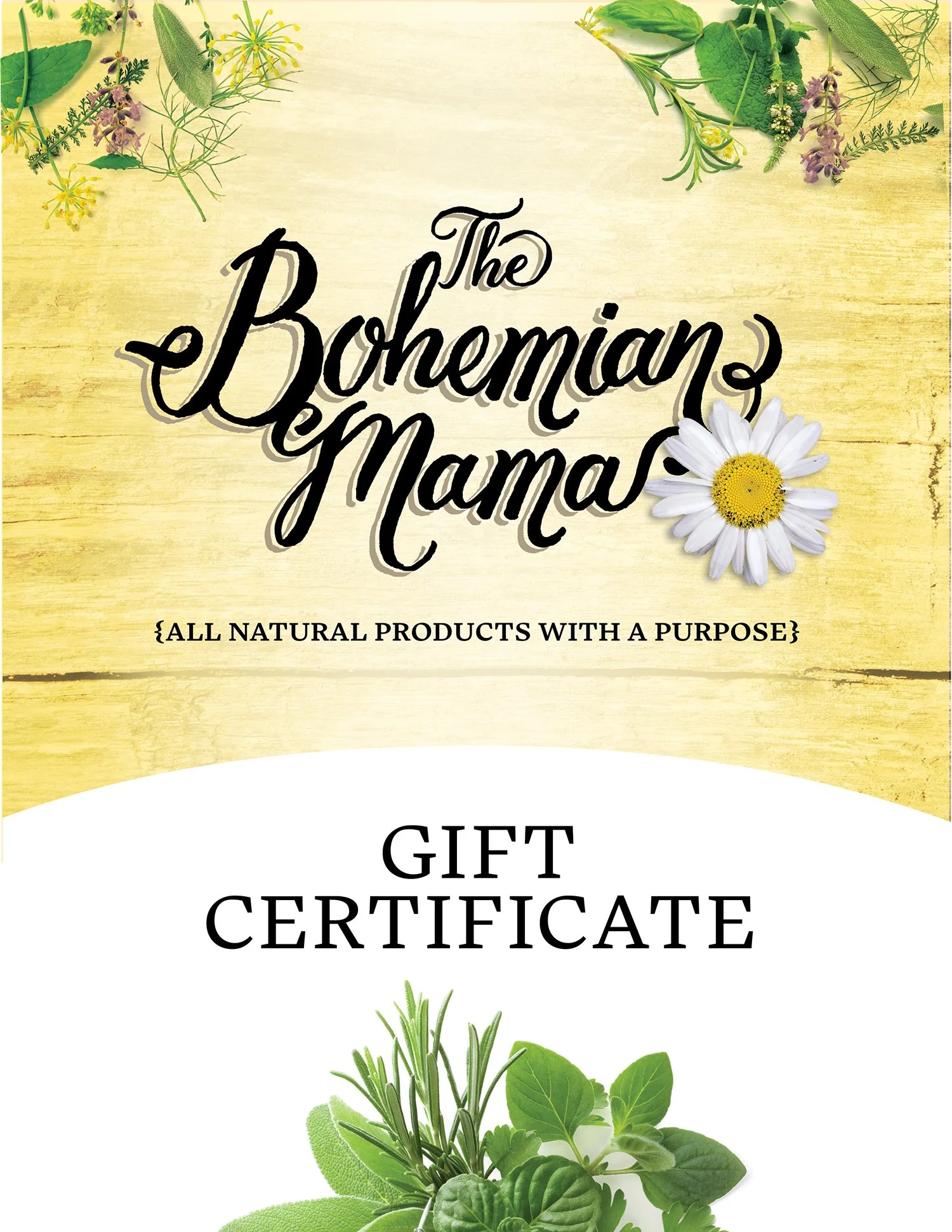 Gift Certificate