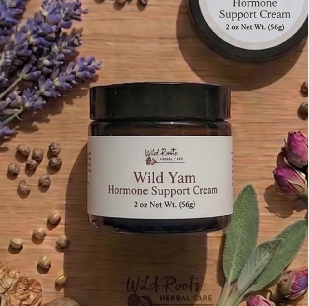 Wild Roots: Organic wild Yam Cream 2oz