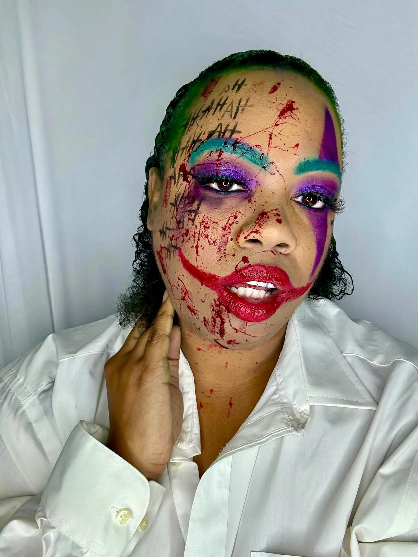 &ldquo;We Live In A Society Where Honor Is A Distant Memory.&rdquo;

#halloween #halloweenmakeuplook #jokermakeup #spookyseason #blackgirlcosplay #jokercosplay