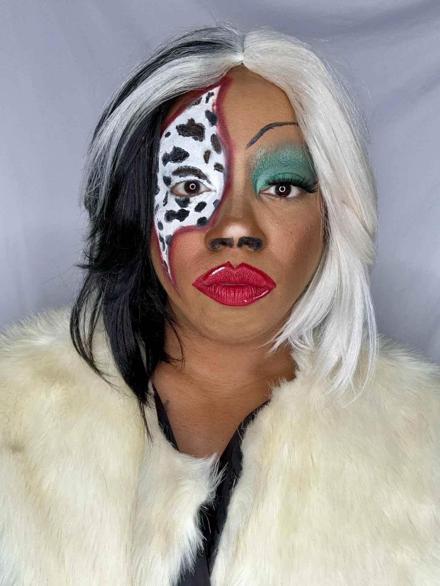 &ldquo;Miserable, Darling, As Usual. Perfectly Wretched&rdquo;

#halloweenmakeup #cruelladeville #cruelladevillecostume #blackwomenincostume