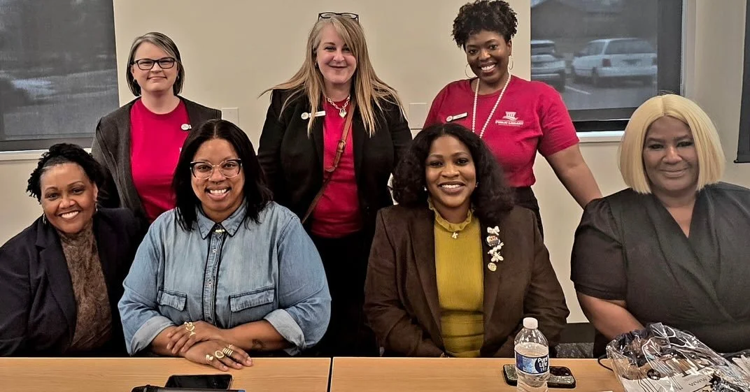 Today I got to talk black womanhood, the politics of black hair, and the importance of preserving cultural expression and independence. 

Thank you @cmcpubliclibrary for choosing me to lead this conversation and to the amazing women beside me for say