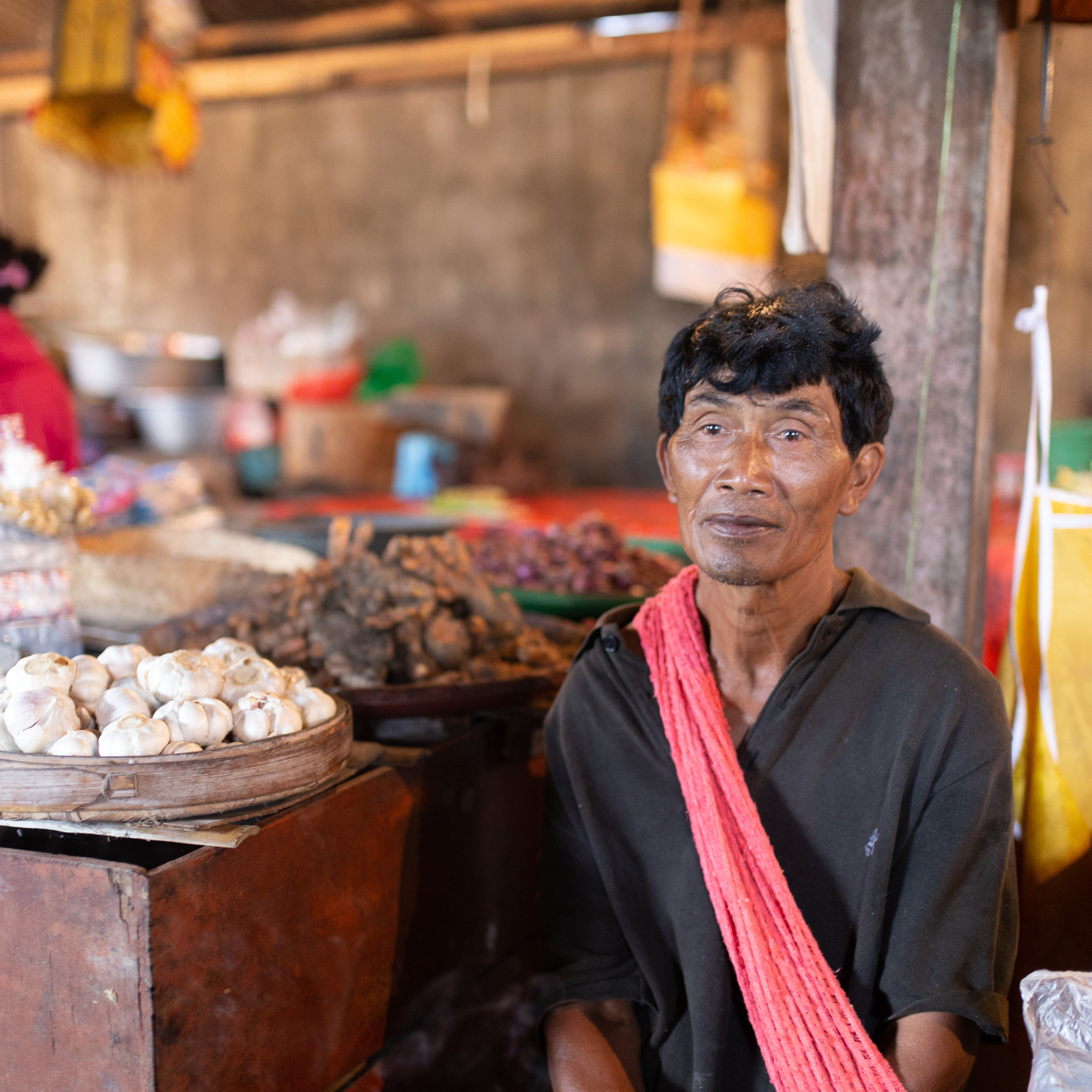 Doleful Man, Ubud Market