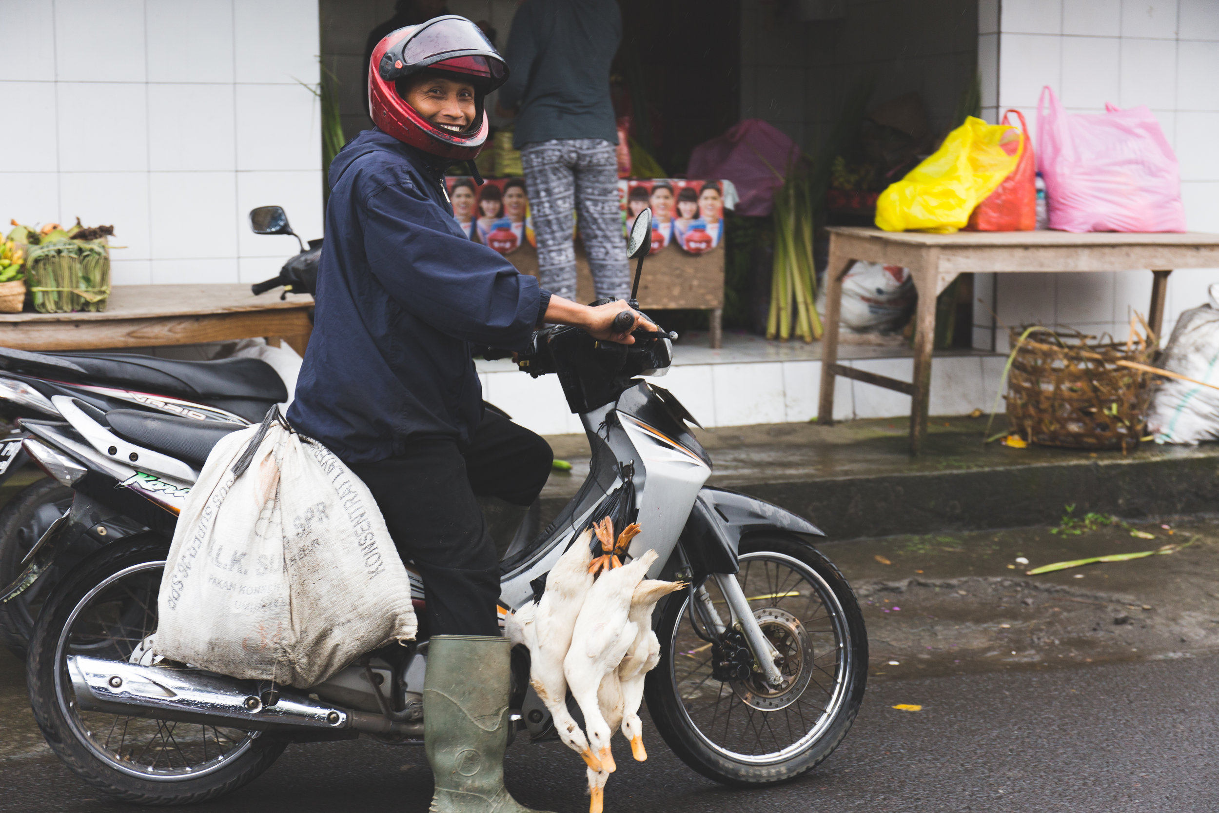 Poultry Seller, Ubud Market 