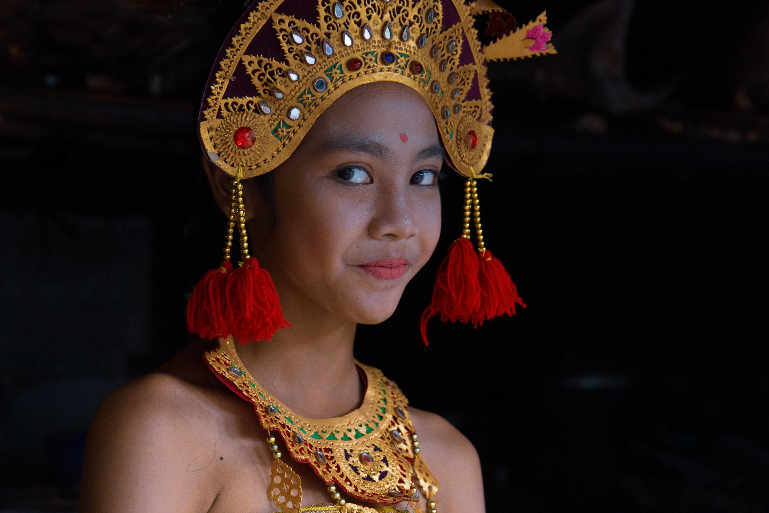 Little Balinese Dancer,Ubud