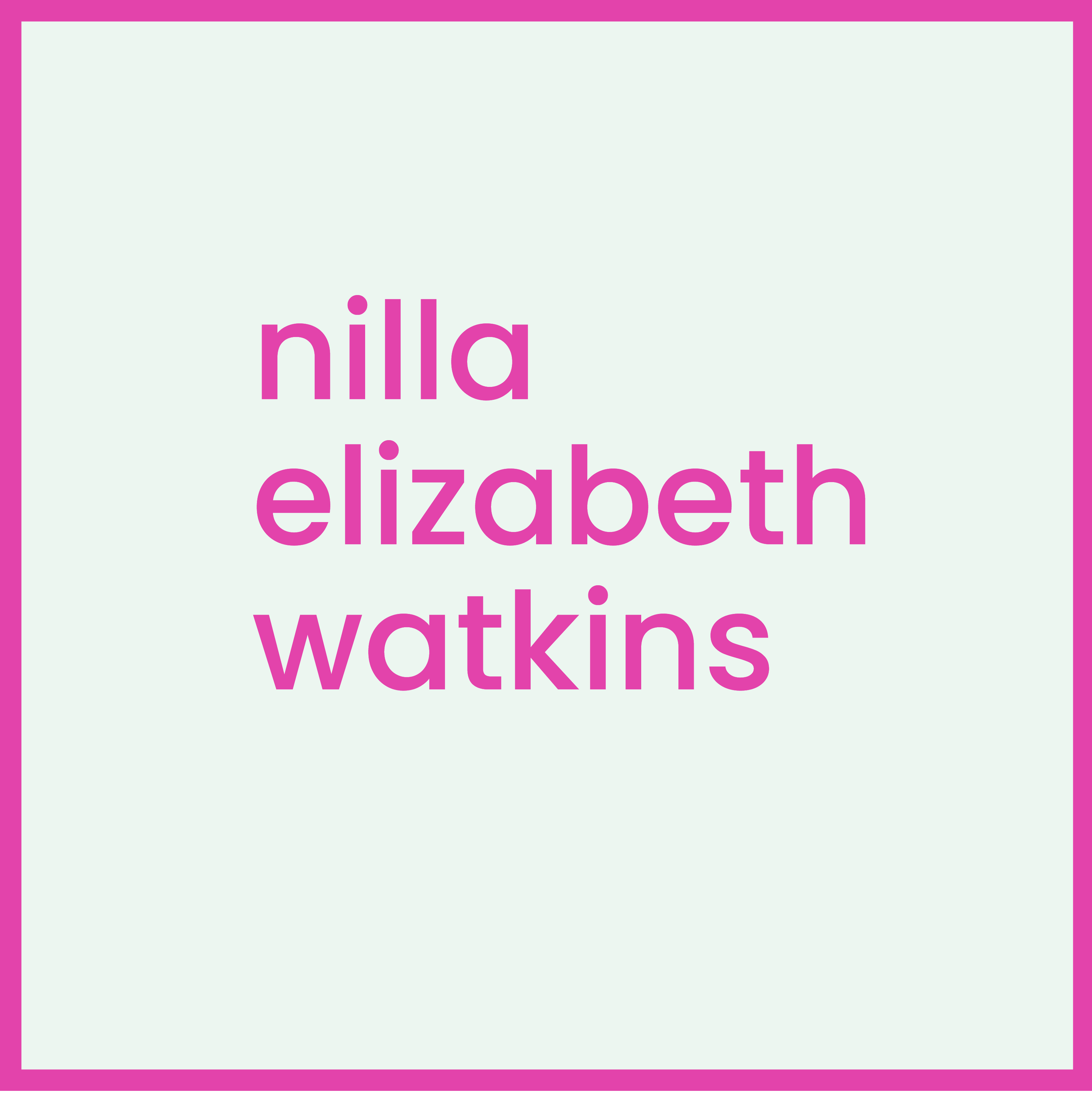 NILLA ELIZABETH WATKINS
