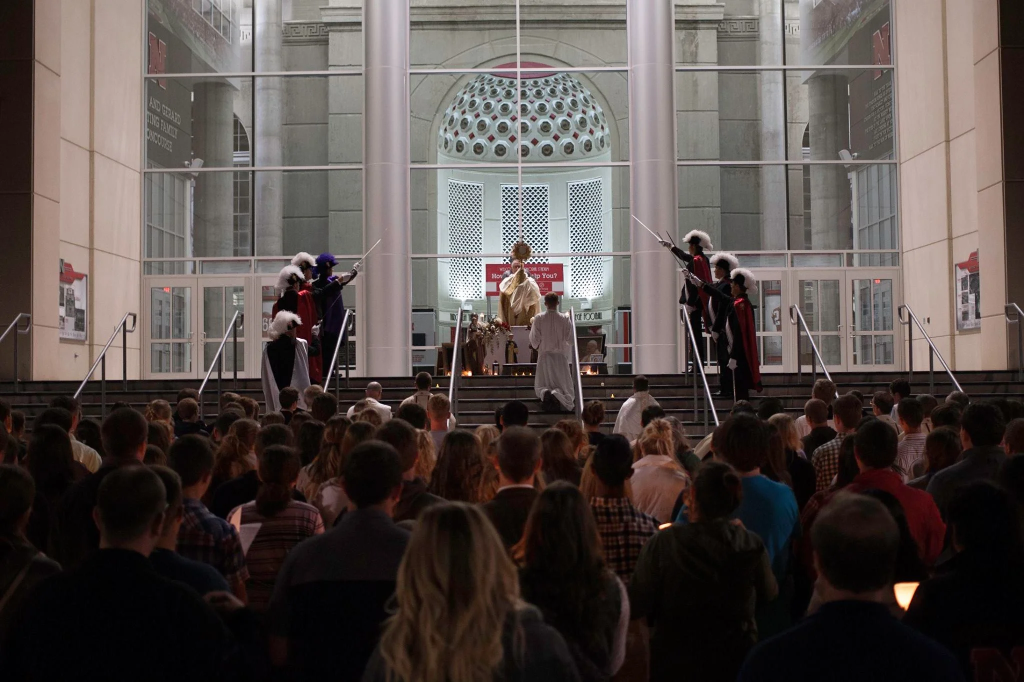 Each November, St. Thomas Aquinas's Eucharistic Procession is an incredible witness to campus and a highly anticipated event.
