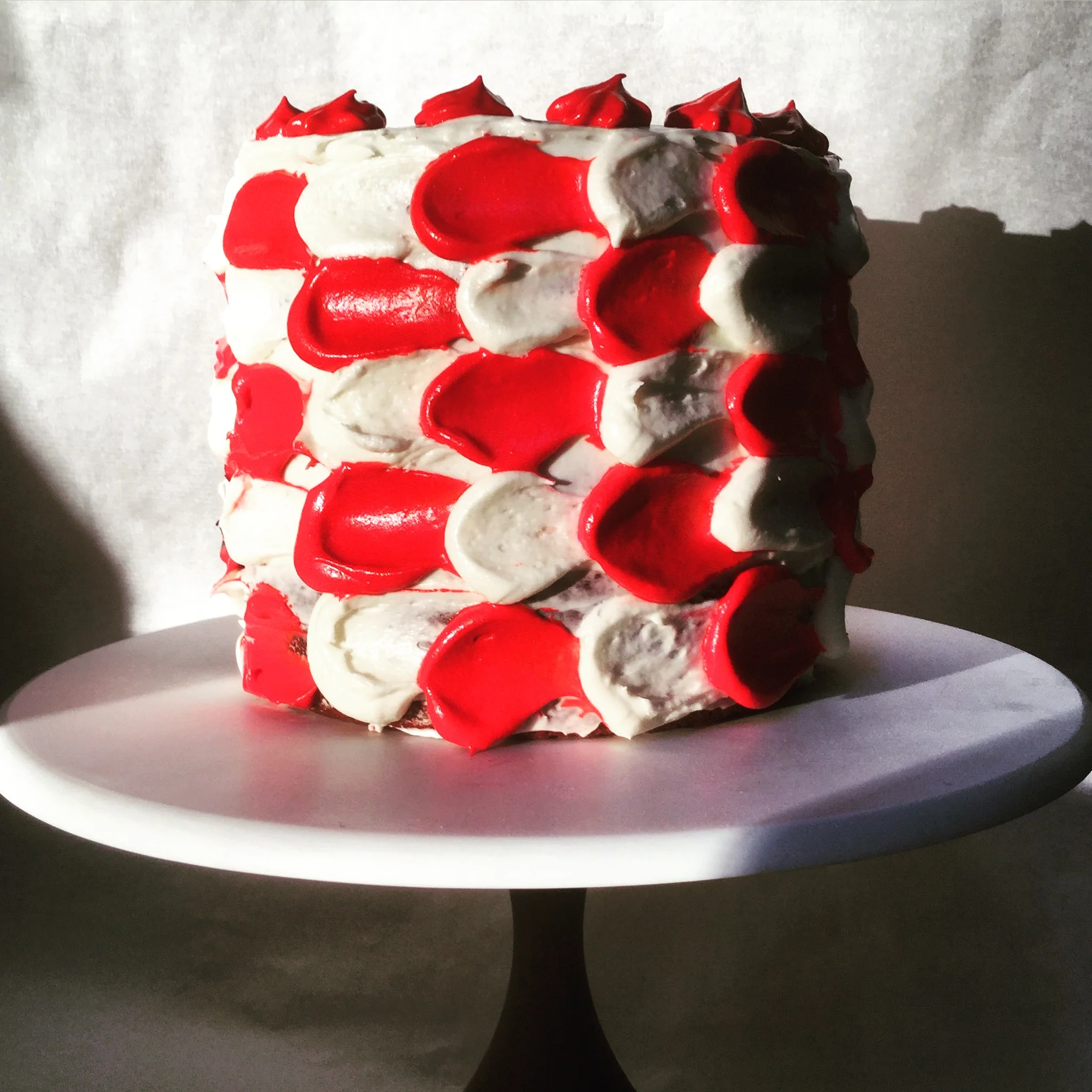 Holiday Red Velvet Layer Cake