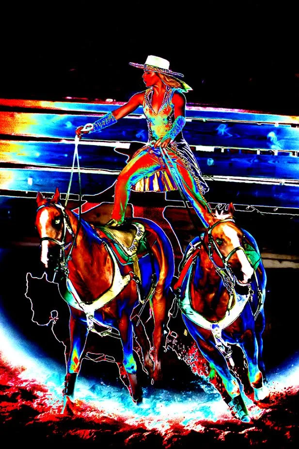 Double Horseback Rider, Intermediate HM - Alan O'Neal
