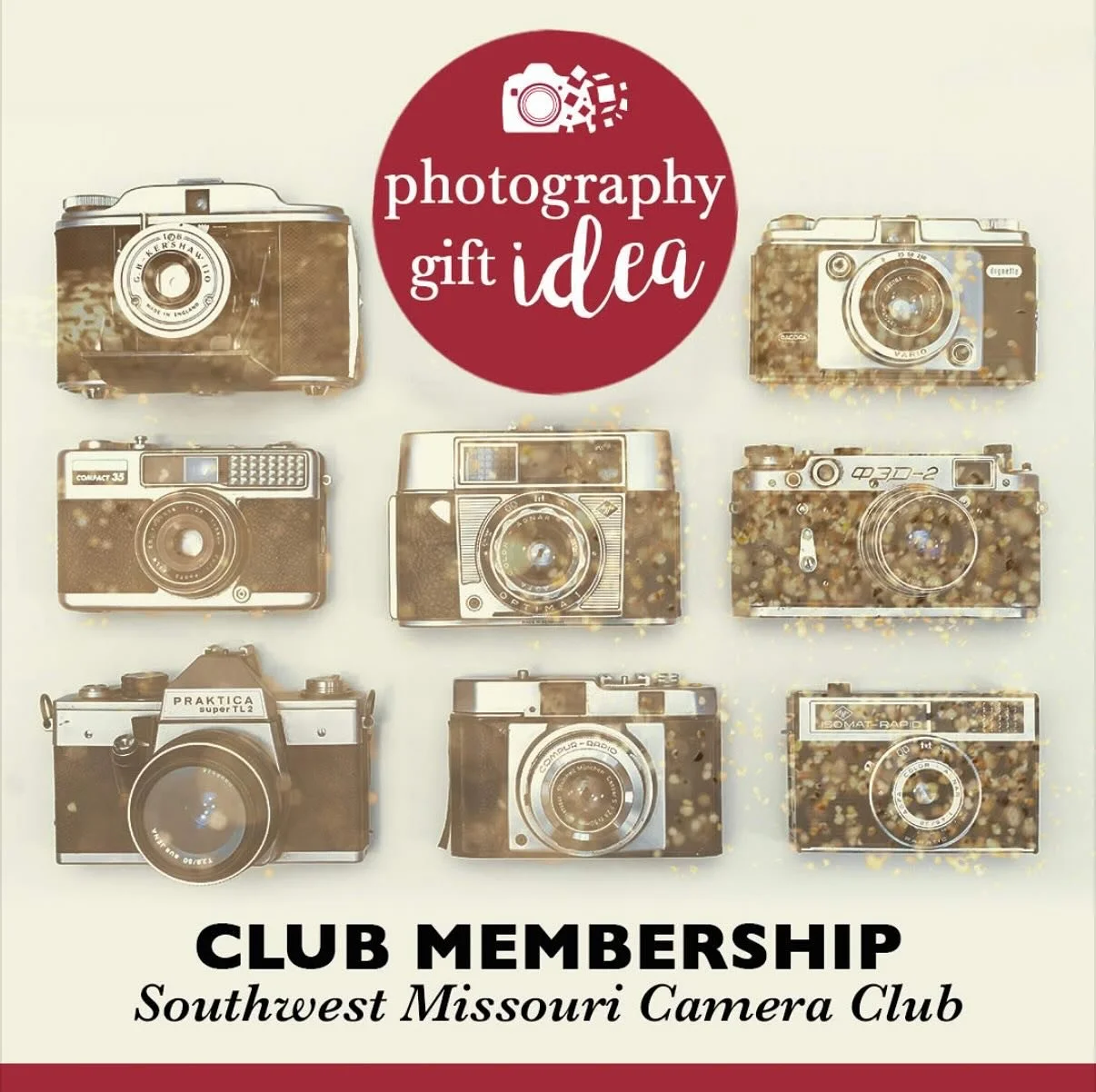 Need a GIFT IDEA for a PHOTOGRAPHY ENTHUSIAST? Whether newbie, experienced, or maybe just for yourself... here&rsquo;s a suggestion - a 2026 membership to SWMCC.

The club meets twice monthly in Springfield for photography skills training, guest spea