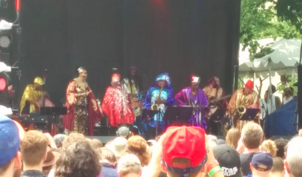 Sun Ra and His Arkestra at Pitchfork Fest 2016.