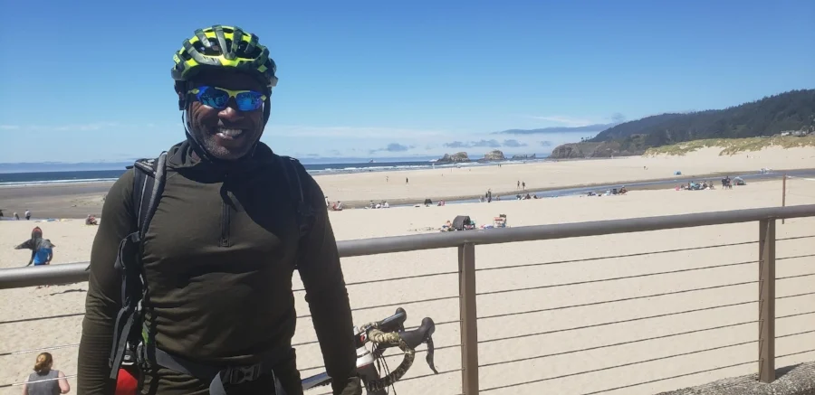 Me at Cannon Beach