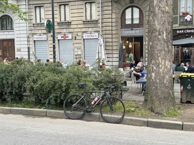 Of course I rode a bike:)