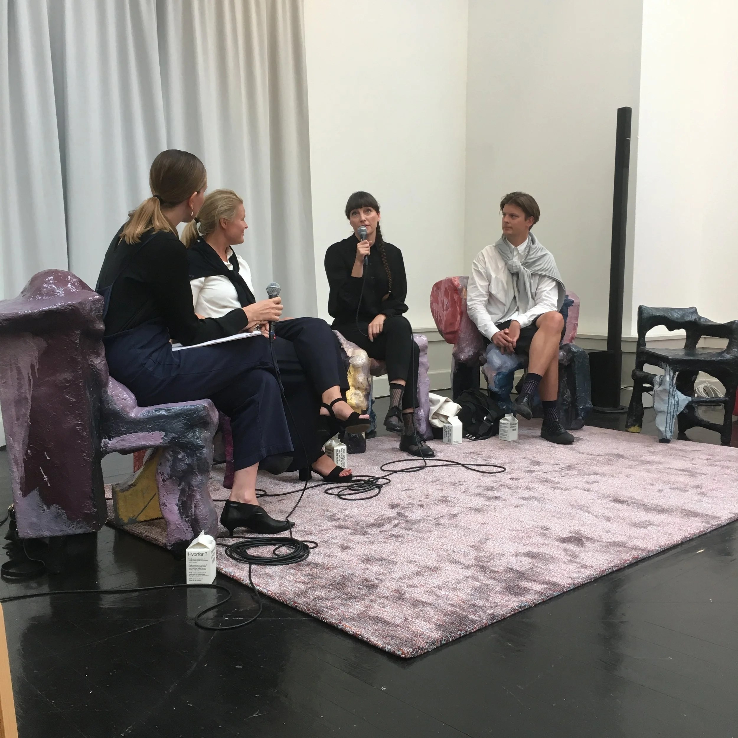 Panel talk at Chart Art &amp; Design in Copenhagen