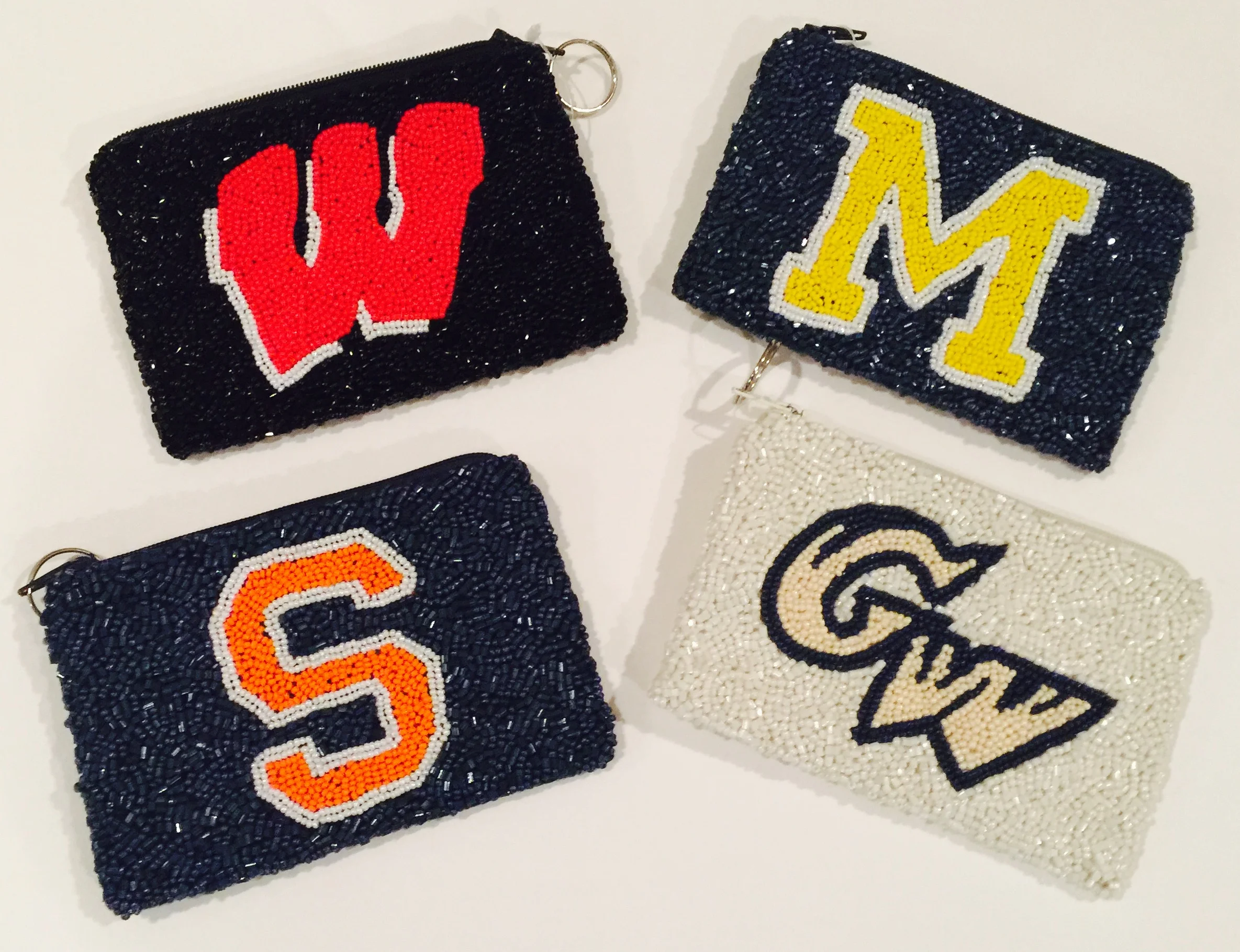 COLLEGE CHANGE PURSE $42.00