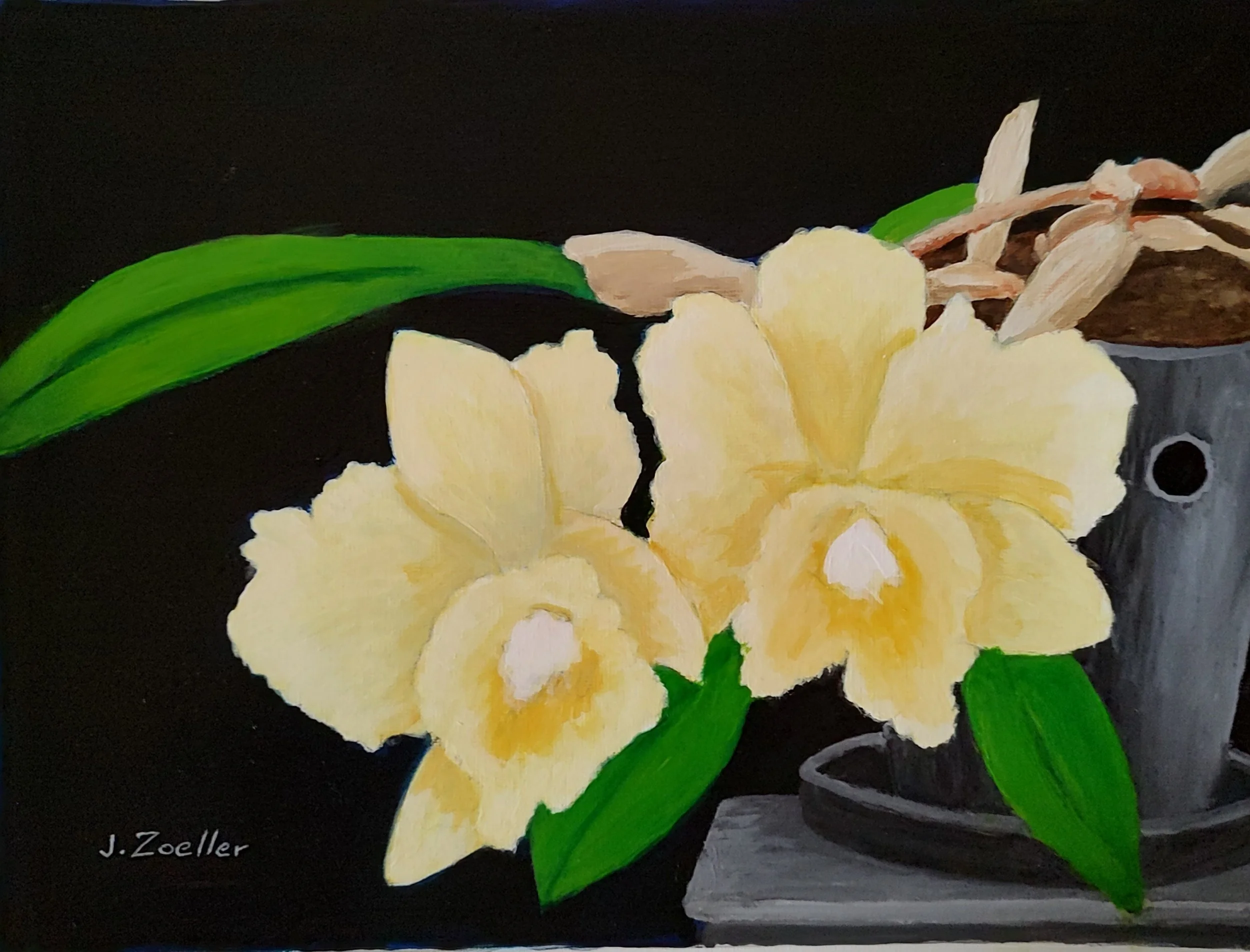 Floral and Still Life — Acrylic Art by Joe Zoeller
