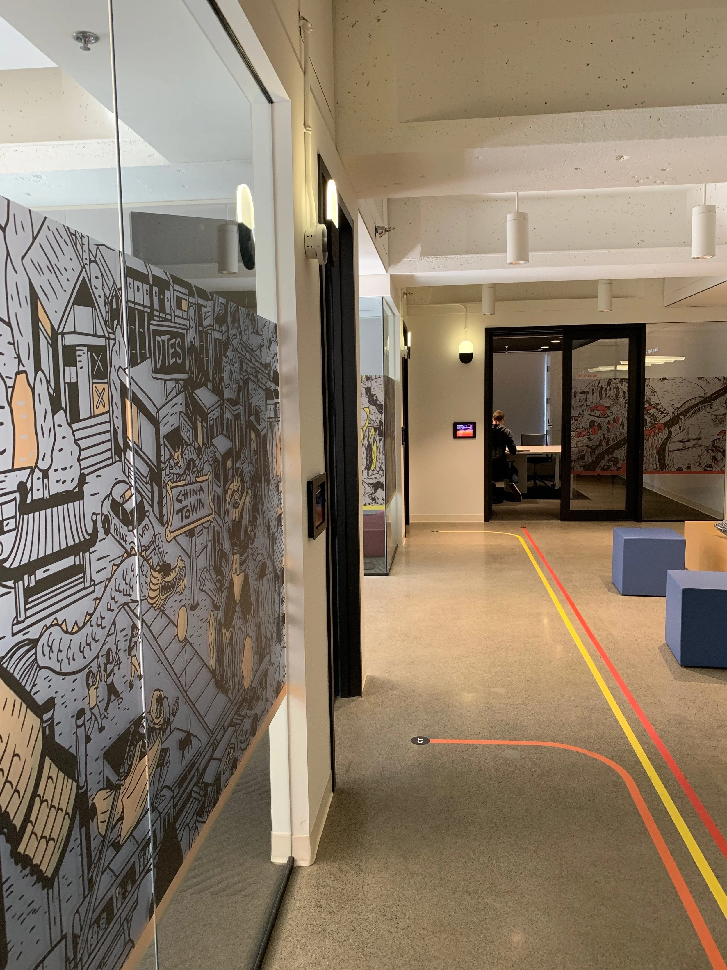 Floor graphics