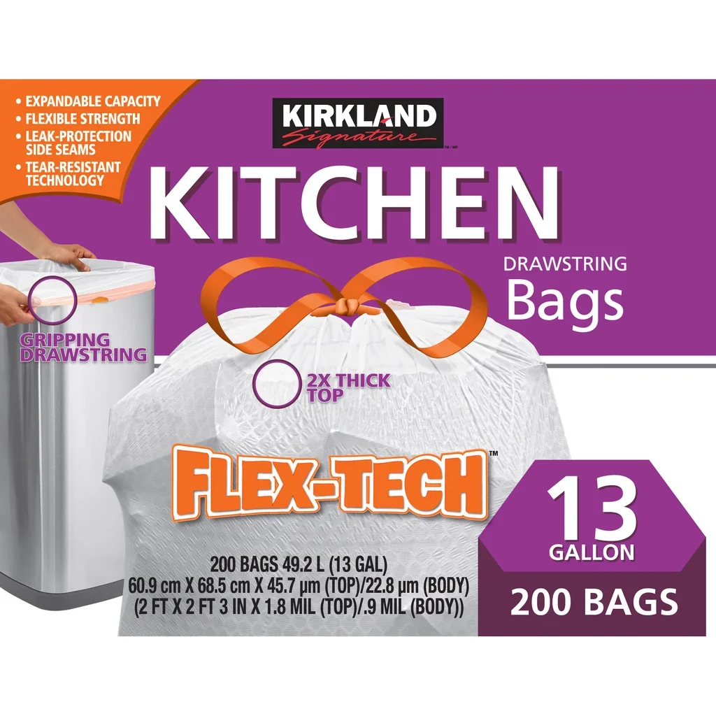 13-Gallon Kitchen Trash Bags