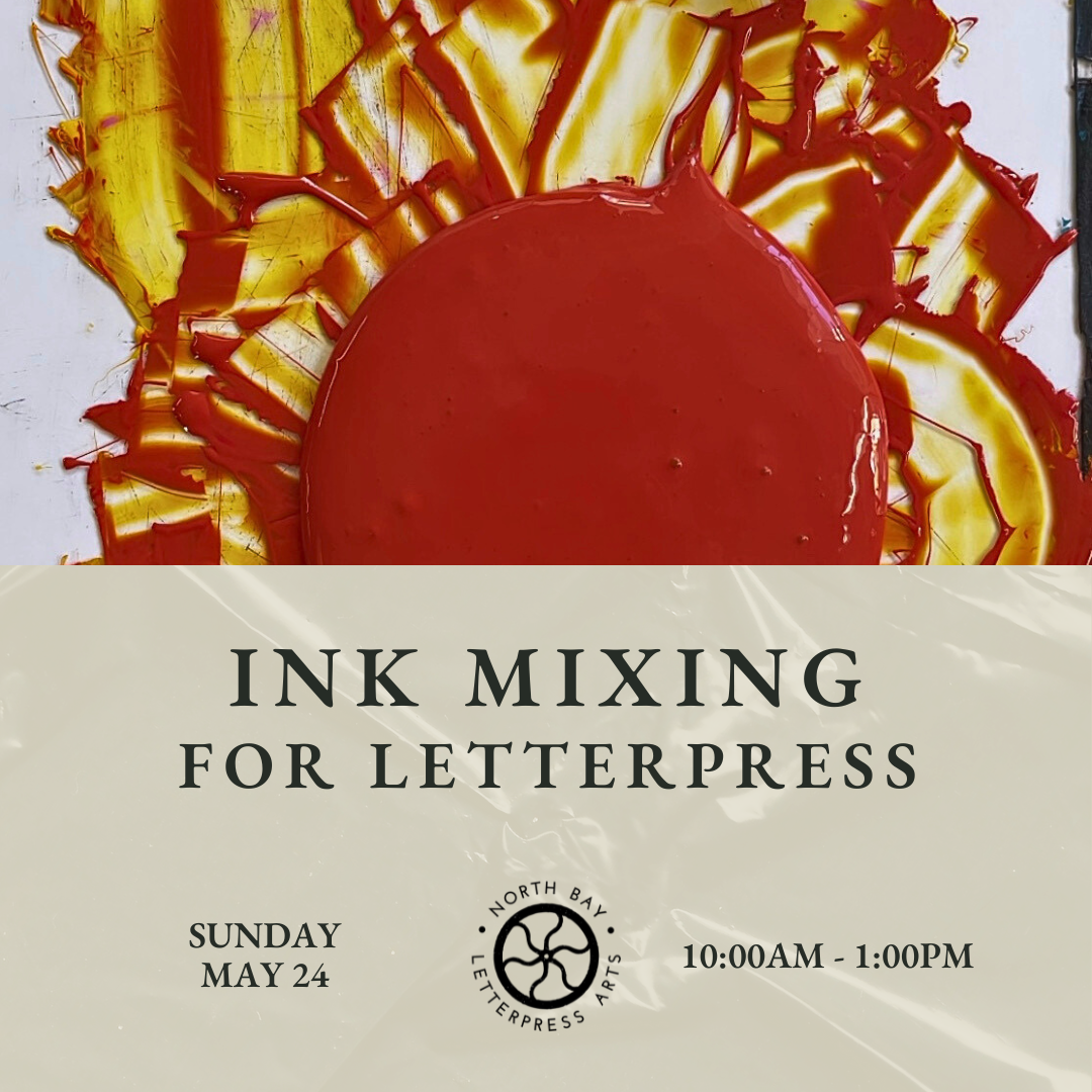 Ink Mixing for Letterpress