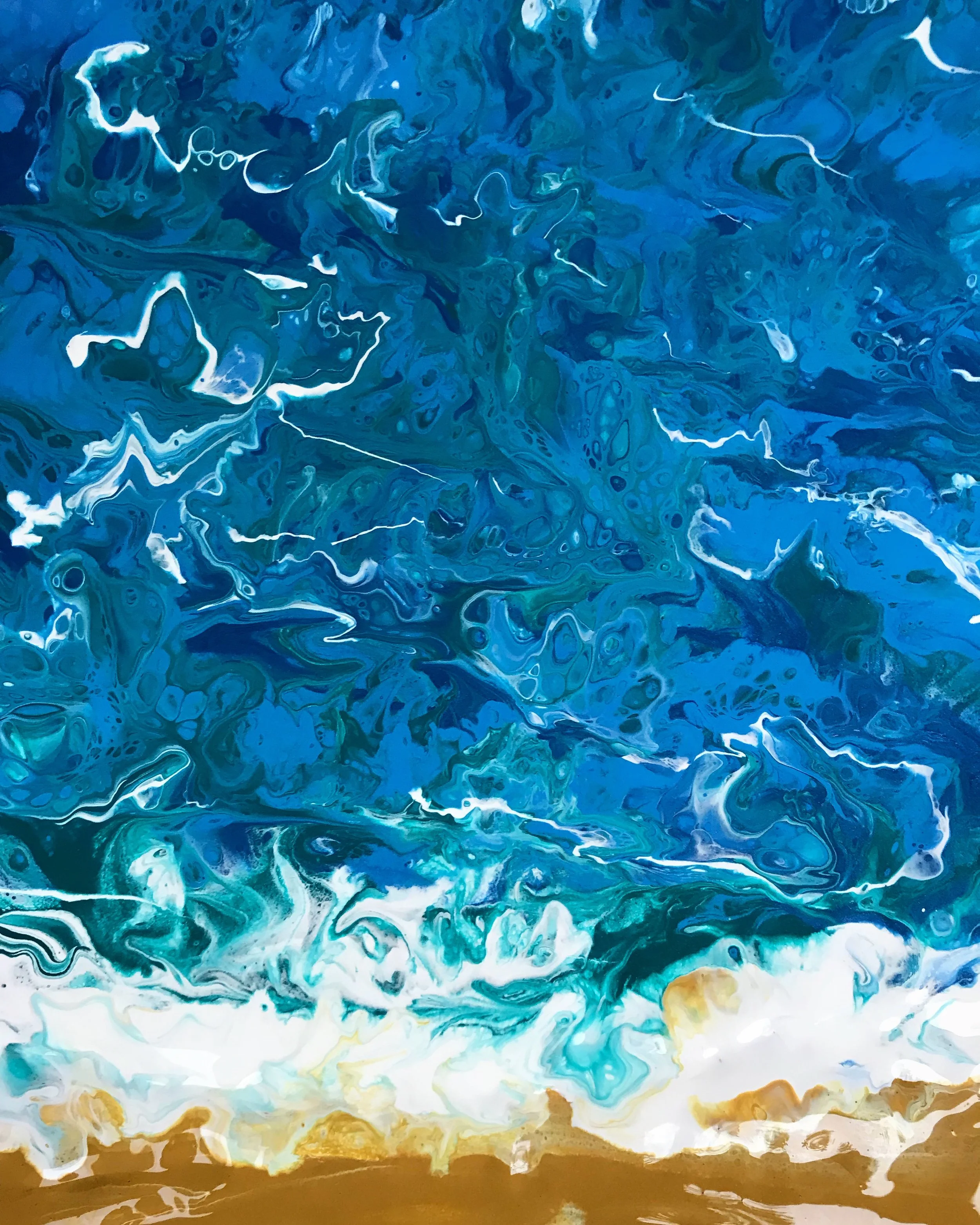 Ocean Breathes Salty