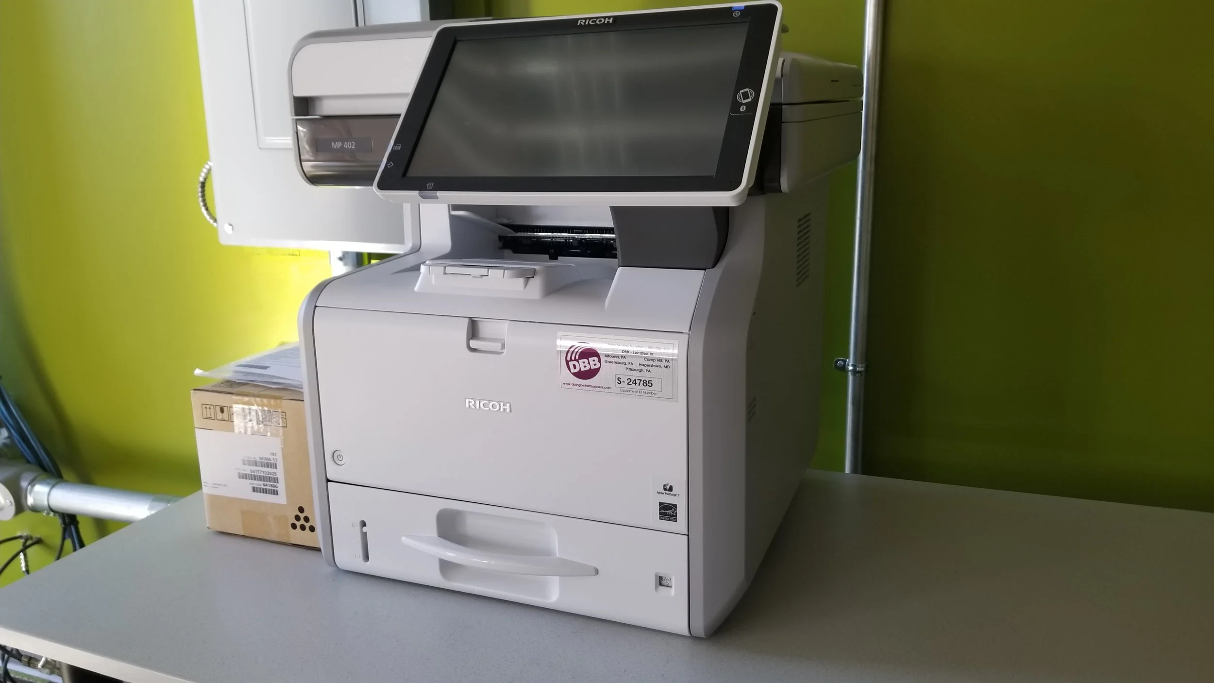 Up to 200 print copies can be made by members each month, and members are able to use the machine for scanning materials as well. 