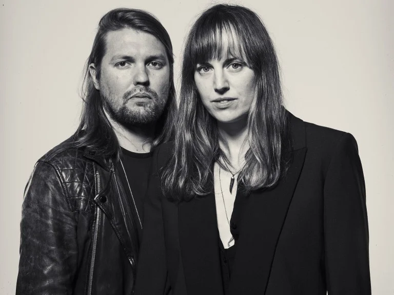 Band of Skulls’ Russell Marsden and Emma Richardson © John Ros