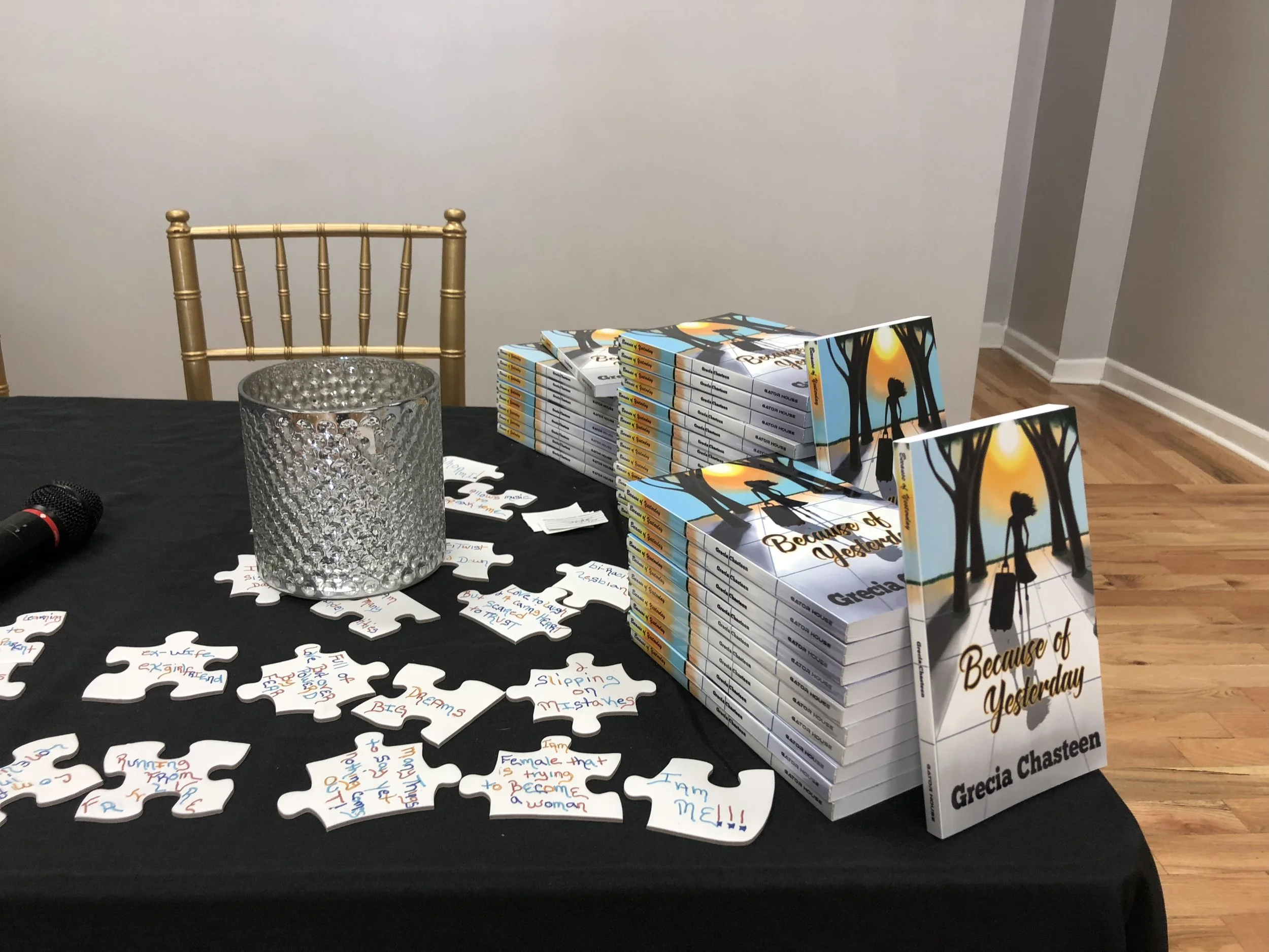 ‘Because of Yesterday’: A Chat with Grecia Chasteen