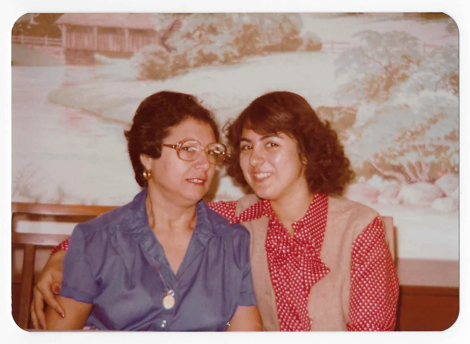 Lourdes Ward and mom Alba