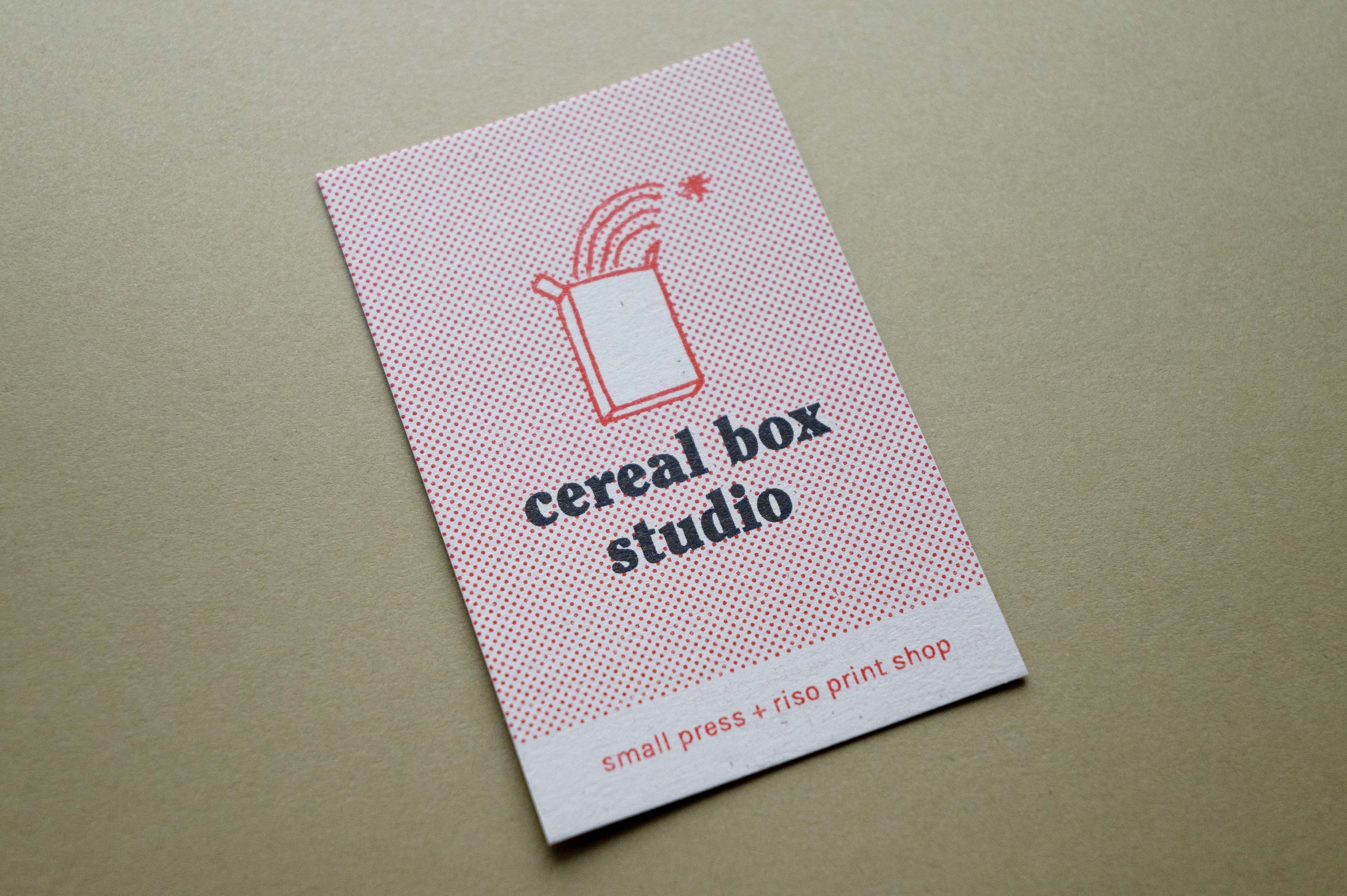Cereal Box Studio