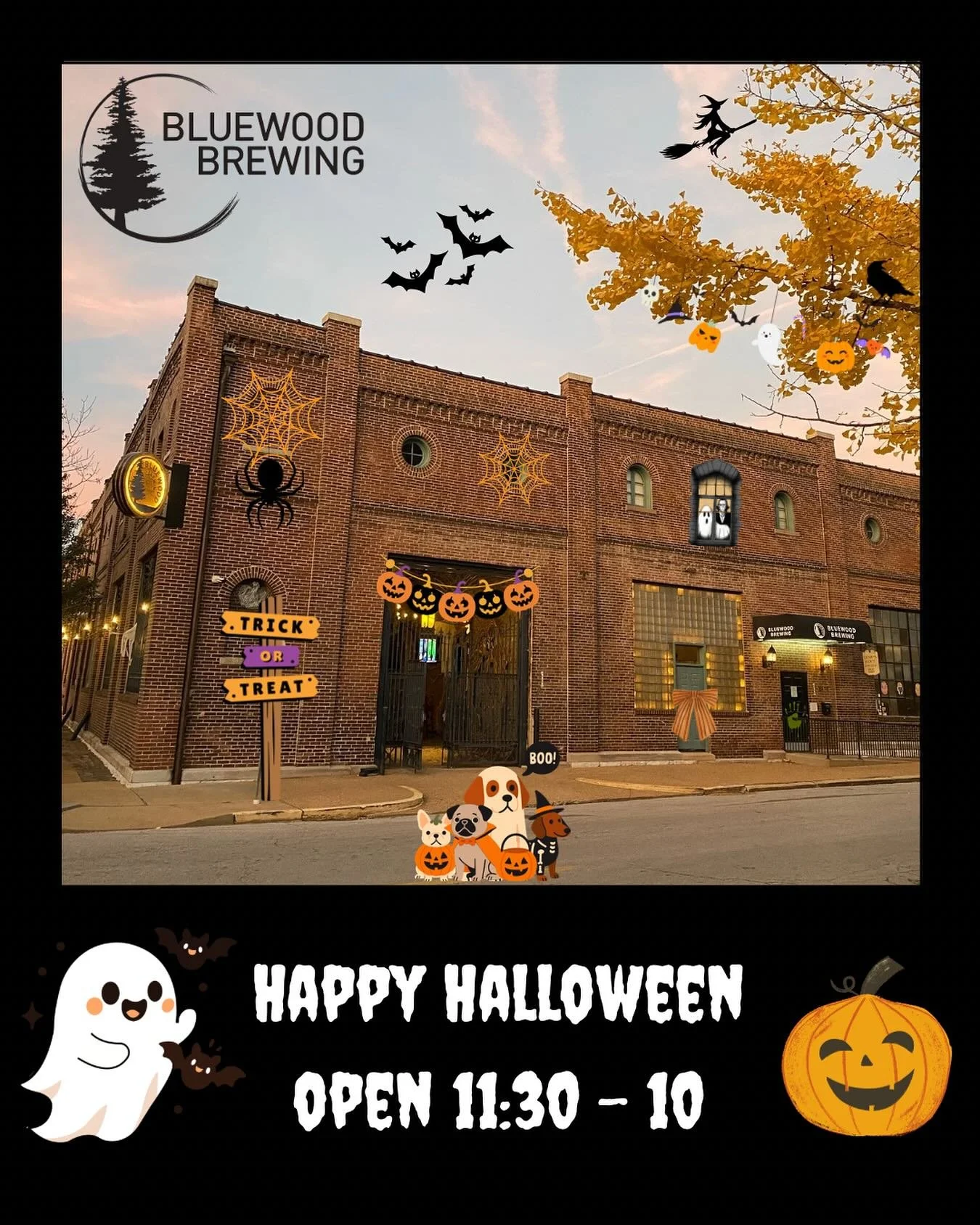 🍬 TRICK or TREAT 🍬

Our taproom is decorated and in the spooky spirit. Stop by while you&rsquo;re out trick or treating tonight - come in costume or bring your pet in costume for 10% off your draft beers. 

While you&rsquo;re here, try our special 