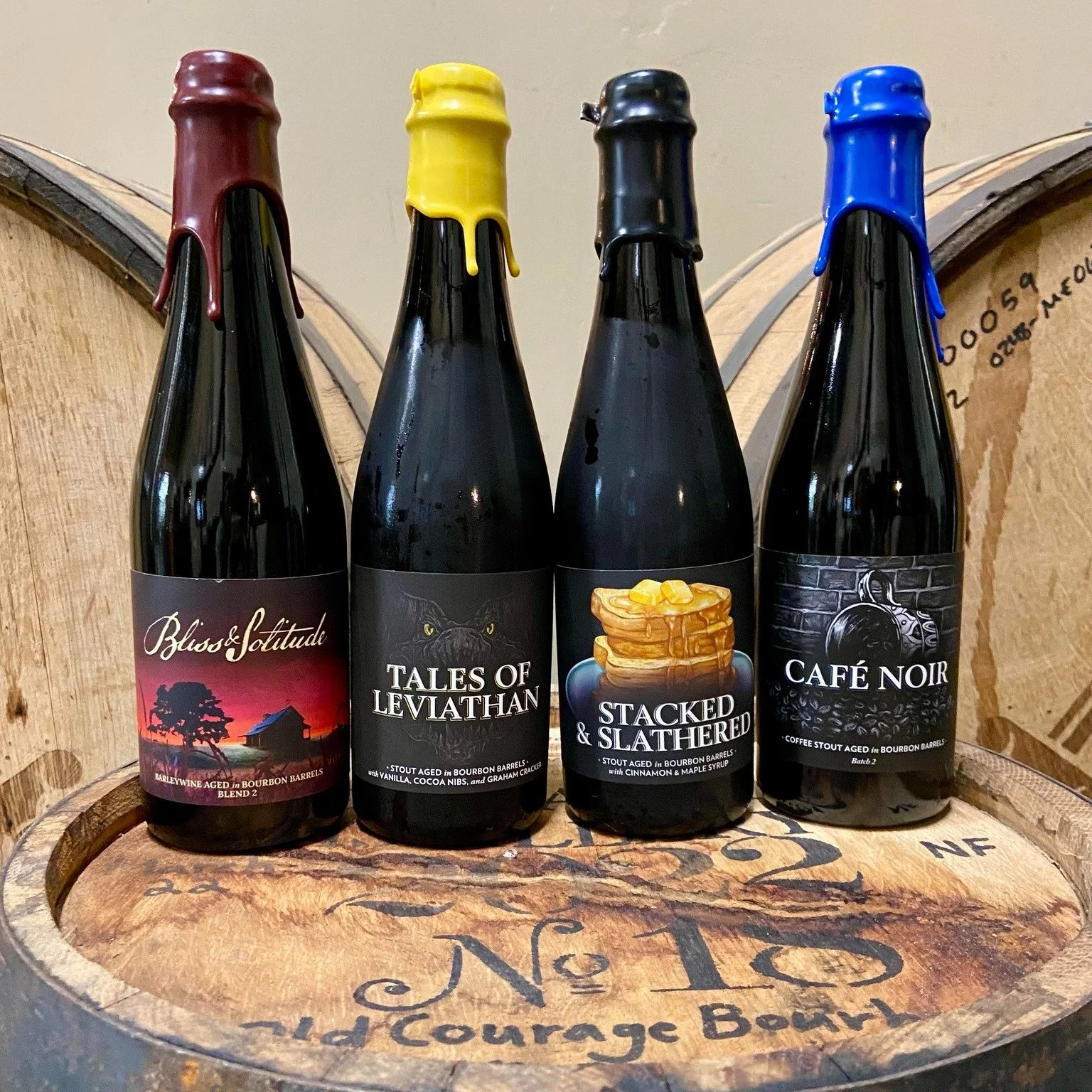 🍻 BARREL AGED CELLAR SALE 🍻

Come one, come all to our yearly BA Cellar Sale. Starting at 11:30 when we open, we'll have a limited amount of these BA beers for sale first come, first serve while bottles last. We'll also be putting several of our BA