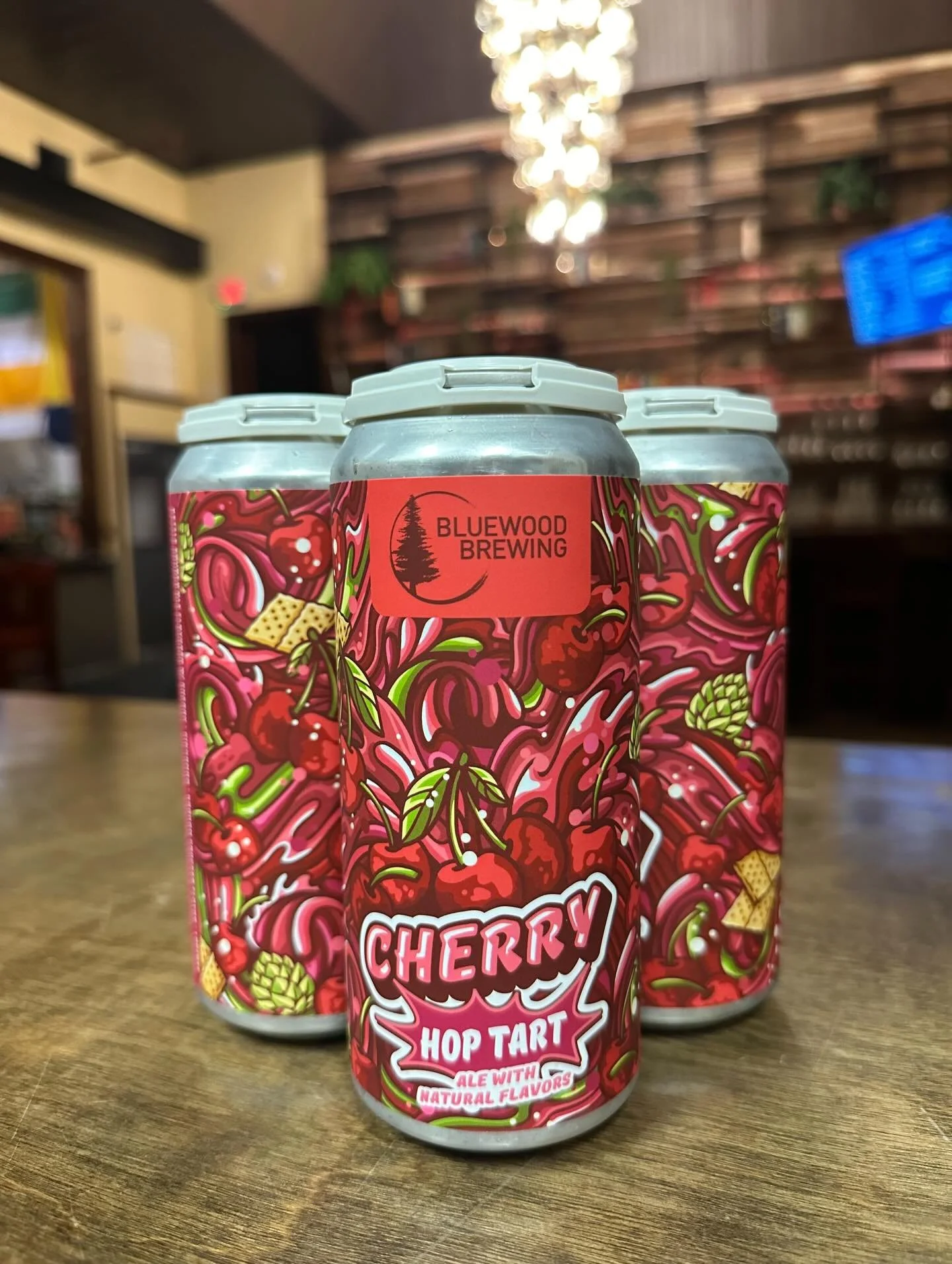 🍒 CHERRY HOP TART 🍒

Just in time for the holidays, our beloved Cherry Hop Tart is back on draft and in cans to go. With notes of cherries, cinnamon, and graham crackers, this beer will remind you of a delicious cherry pie. Stock up for your holida