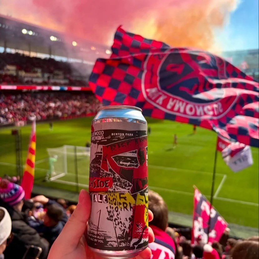 ⚽️ Have you tried our new beer Pitchside Pale Ale yet? It&rsquo;s available at @energizer_park during @stlcitysc home games all season long! 

🍺 But since the team is playing away this weekend, come join us at the brewery Sunday night for an Away Ga