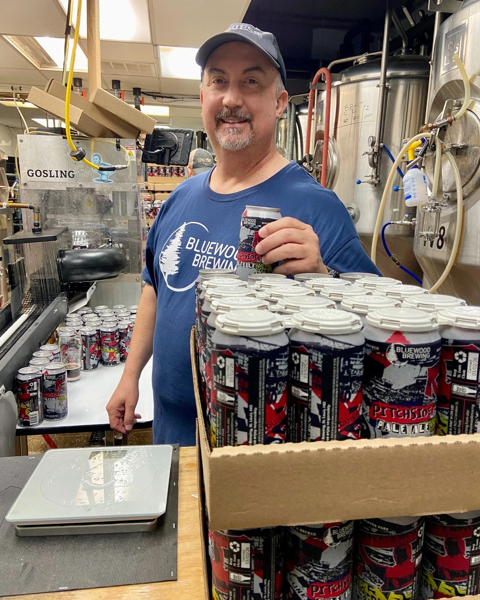🍻 THANK YOU JOE 🍻

Joe has been our amazing intern here for the past couple months, as part of his military retirement program. Joe has helped with everything from brewing to canning and packaging to cleaning kegs. He's brought a positive and fun e