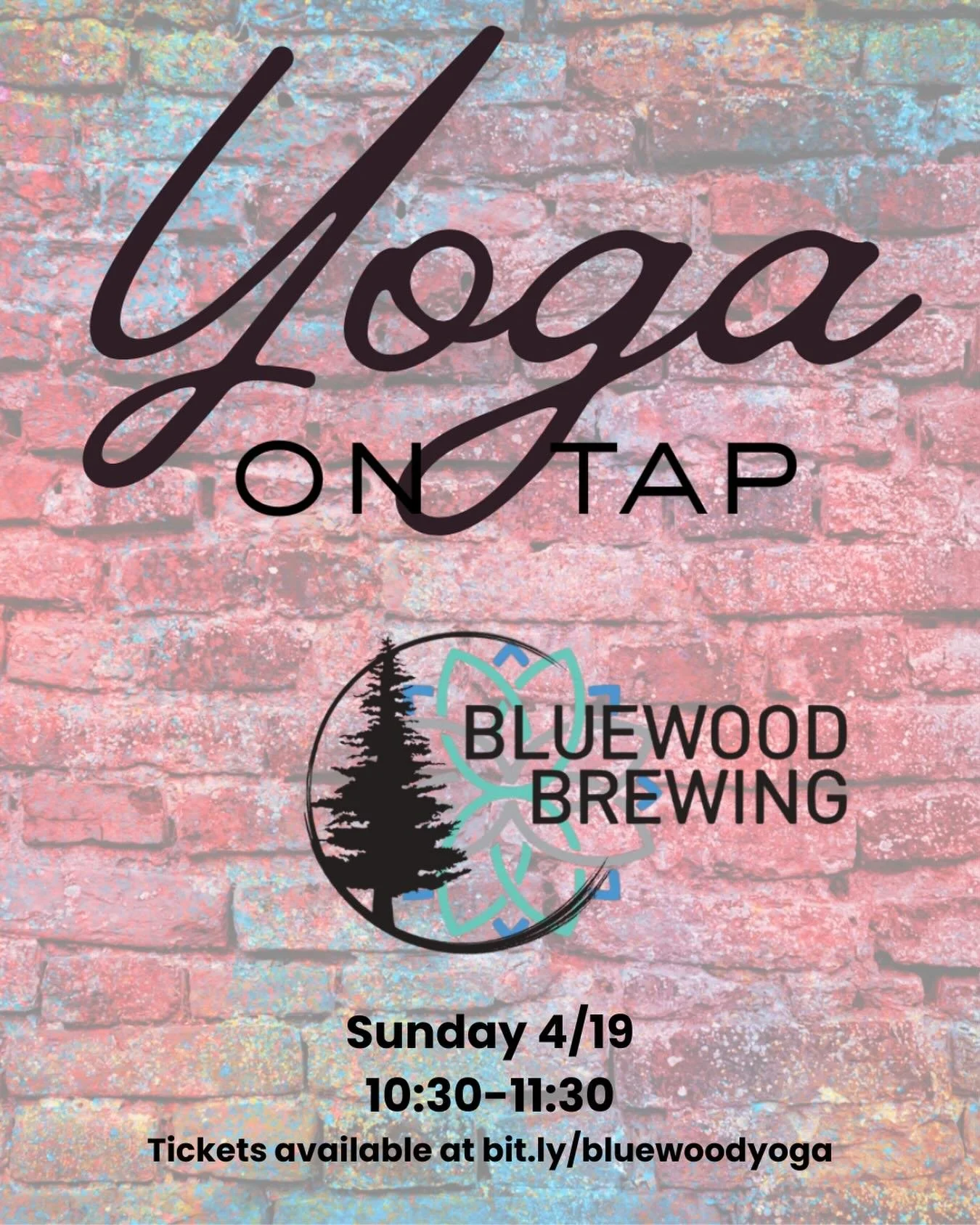 🧘&zwj;♀️ Monthly Yoga Class 🧘&zwj;♂️

📆 Sunday 4/19 10:30am

Join us for our first monthly yoga class on our covered patio! Hosted by @nomadicflowyoga - this hour long all levels class will be a great start to your Sunday morning. 

Tickets are av