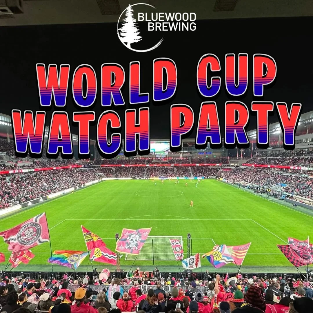 ⚽️ World Cup Watch Parties ⚽️

Looking for a place to watch World Cup games where there&rsquo;s good food, good drinks, and a big screen? We&rsquo;re big fans of soccer over here at Bluewood, so we&rsquo;ll be showing all the World Cup matches on our