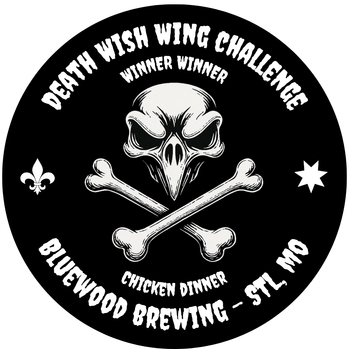 Our Death Wish Wing Challenge Logo