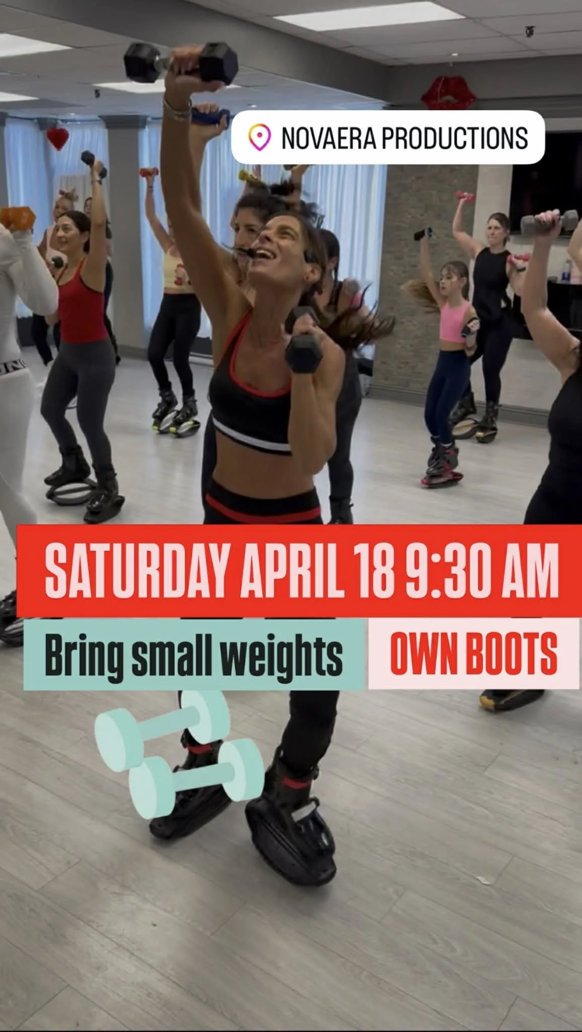 SATURDAY APRIL 18  (OWNS BOOTS)