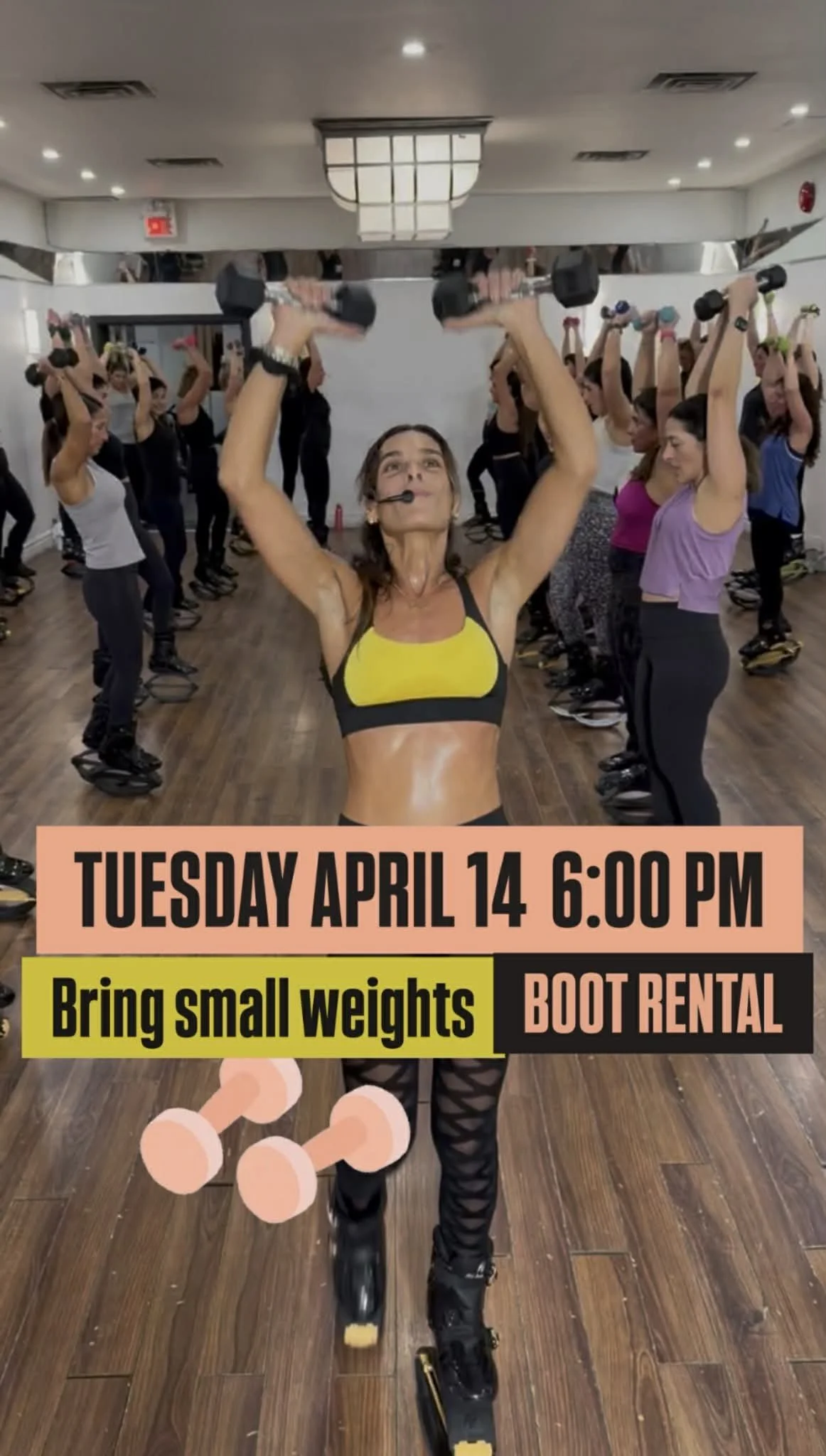 TUESDAY APRIL  14 (*BOOT RENTAL)