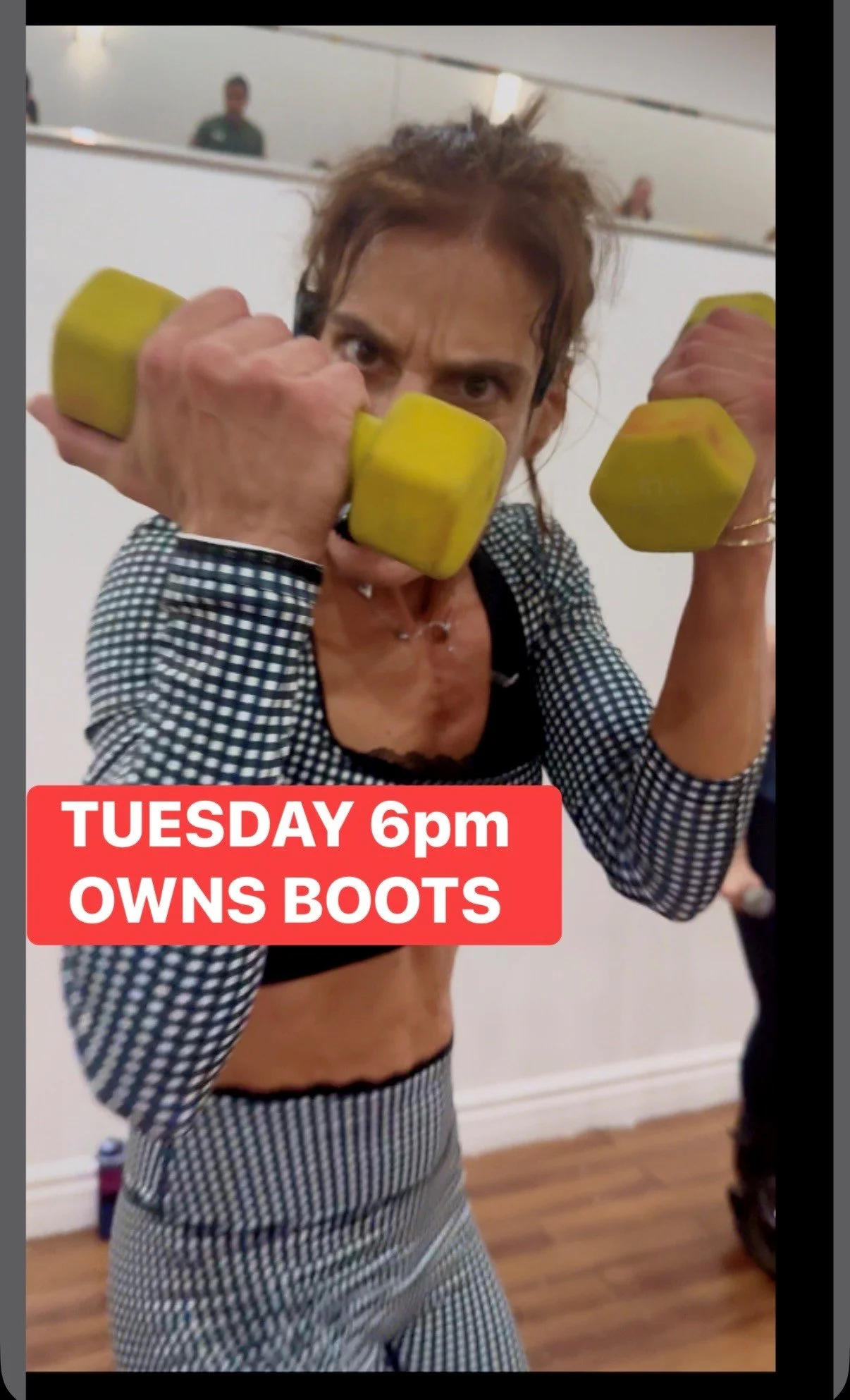 TUESDAY MAY 26TH (OWN BOOTS)