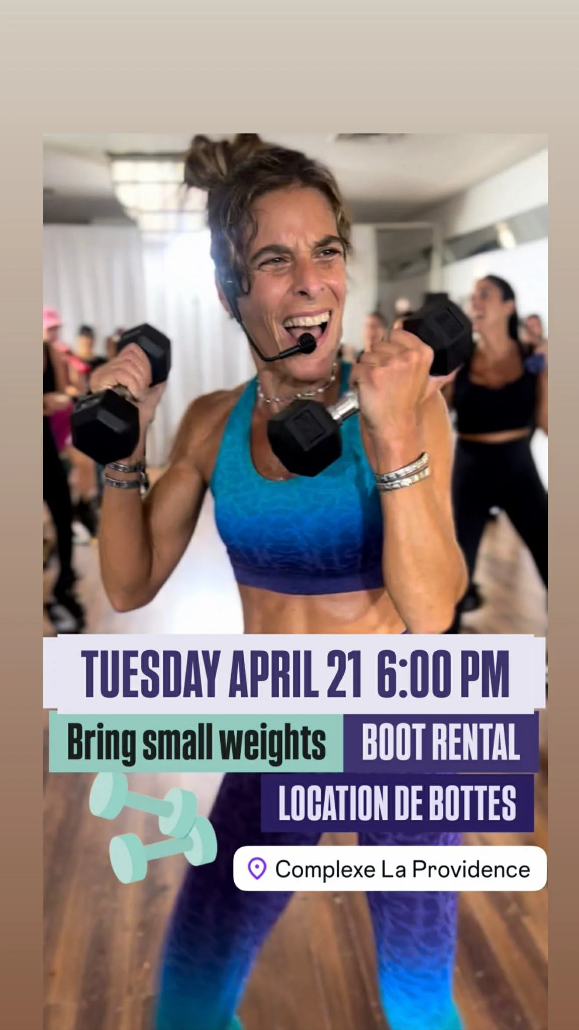 TUESDAY APRIL 21 (*BOOT RENTAL)