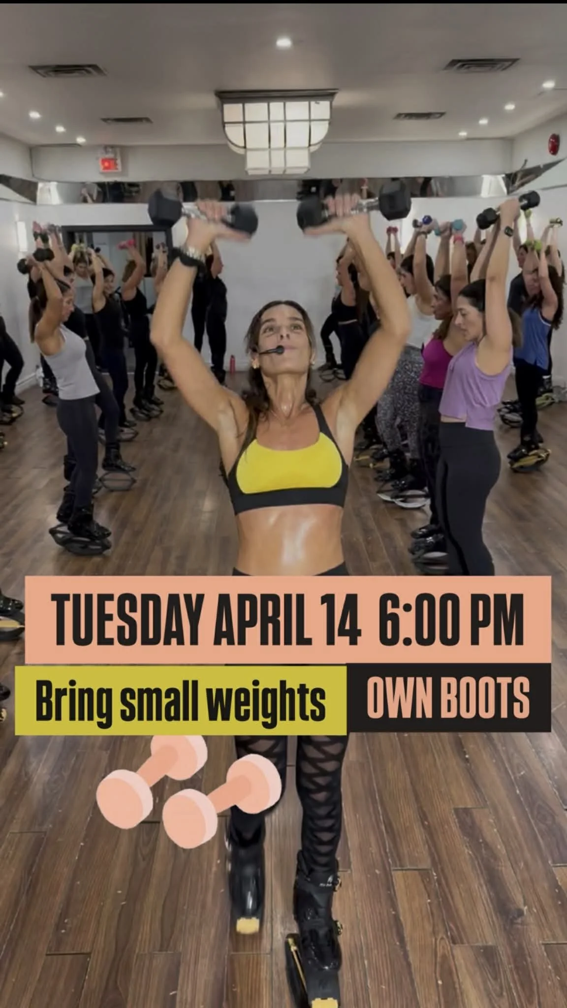 TUESDAY APRIL 14  (OWN BOOTS)