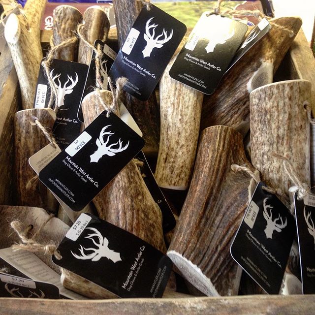Our Driggs, Idaho location, Longhorn Corral, has been restocked! Address in profile! #mountainwestantlerco #elkantlerchews #driggs #longhorncorral