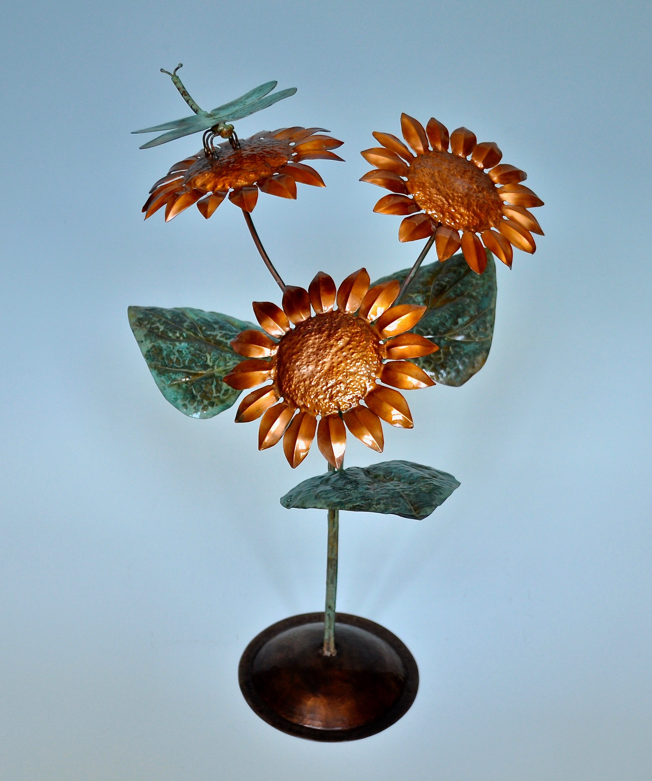 Sunflower Sculpture