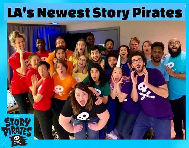 Yerr a pirate, Harry! So excited to be joining some of the most incredible performers that make up the story pirates! Time to put a smile on kids&rsquo; faces :)