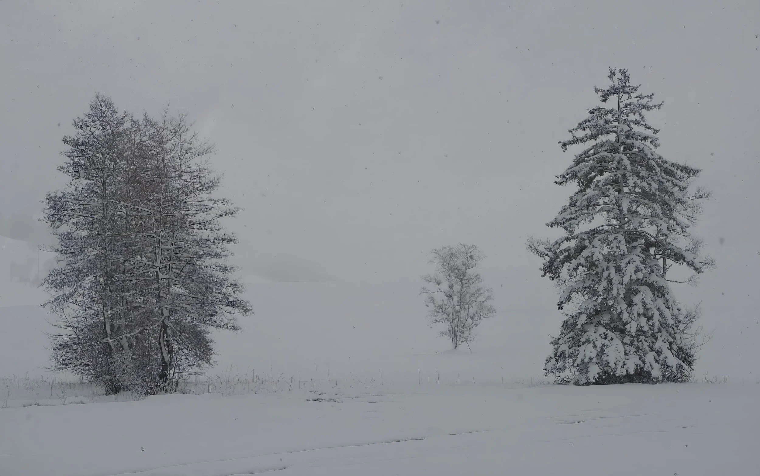Ricken - 3 Trees in Winter